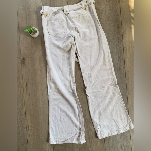 Dynamite wide leg  linen summer pants - Picture 2 of 7